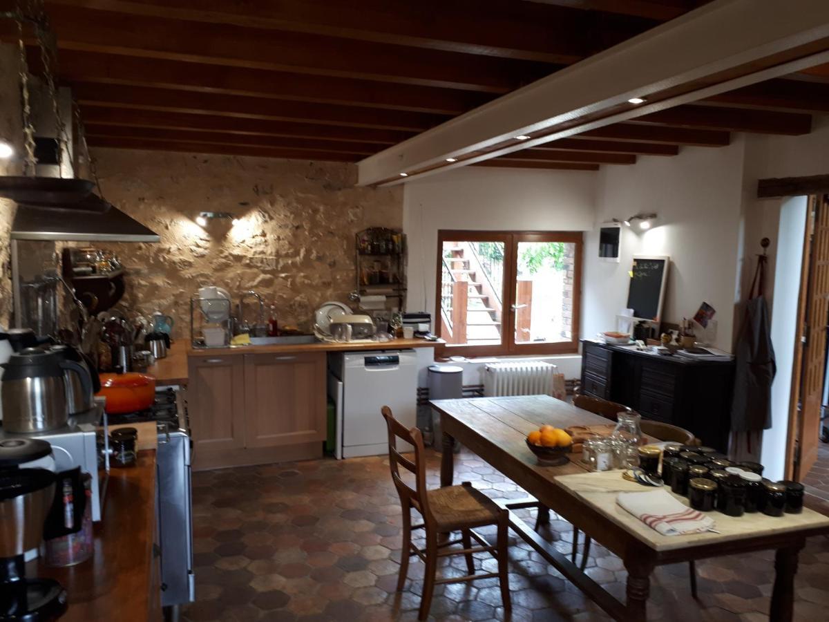 La Grange Des Blins Hotel Jouy  Bagian luar foto