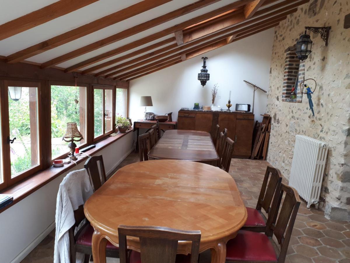 La Grange Des Blins Hotel Jouy  Bagian luar foto