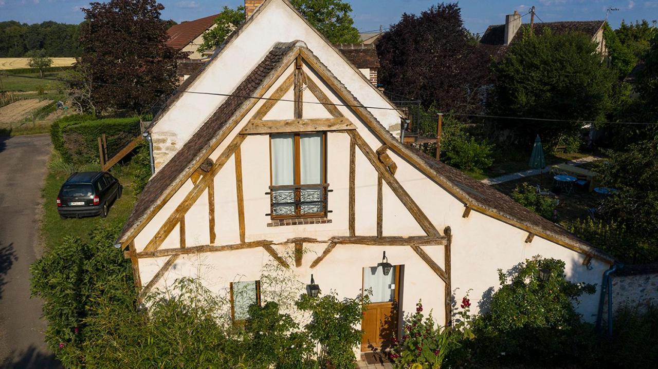 La Grange Des Blins Hotel Jouy  Bagian luar foto