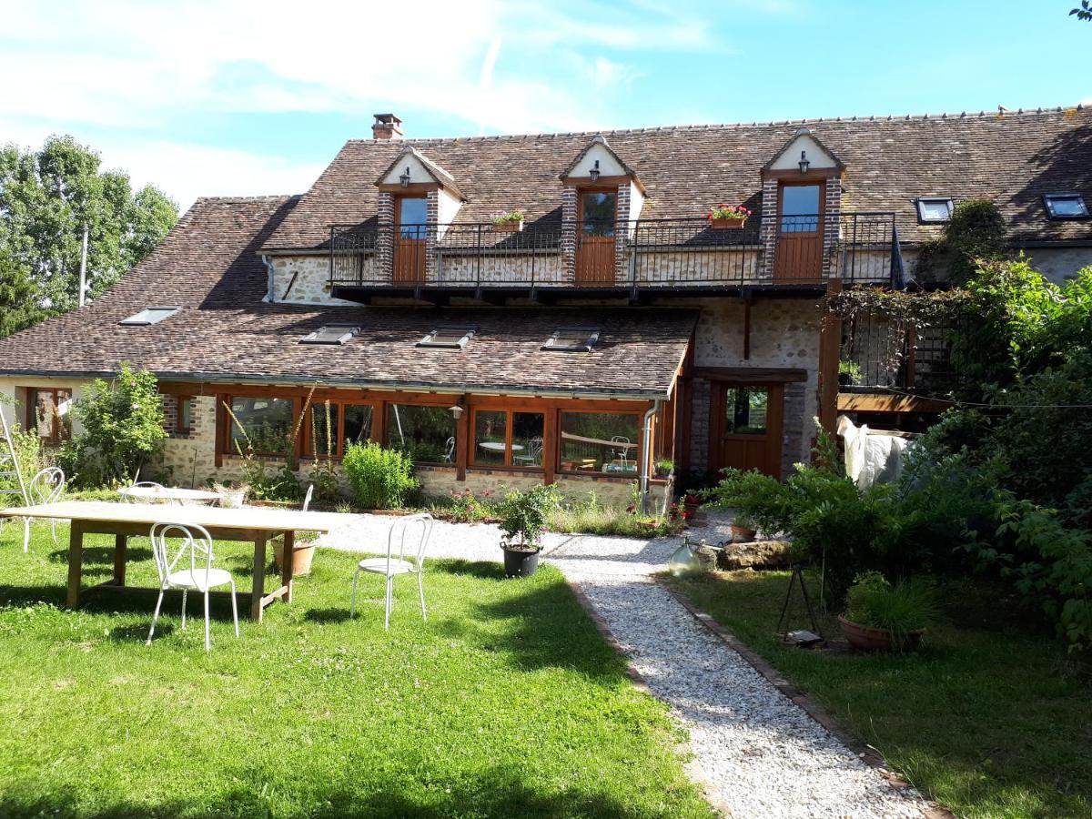 La Grange Des Blins Hotel Jouy  Bagian luar foto