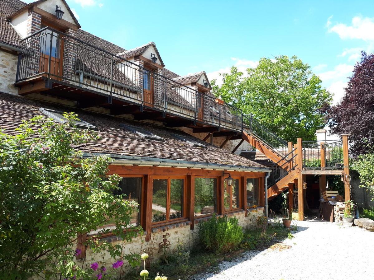 La Grange Des Blins Hotel Jouy  Bagian luar foto